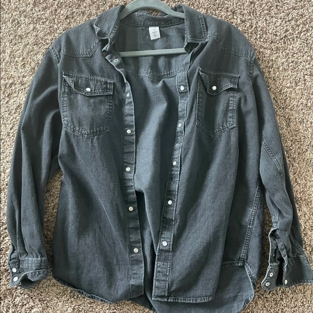H&M Black Flannel
